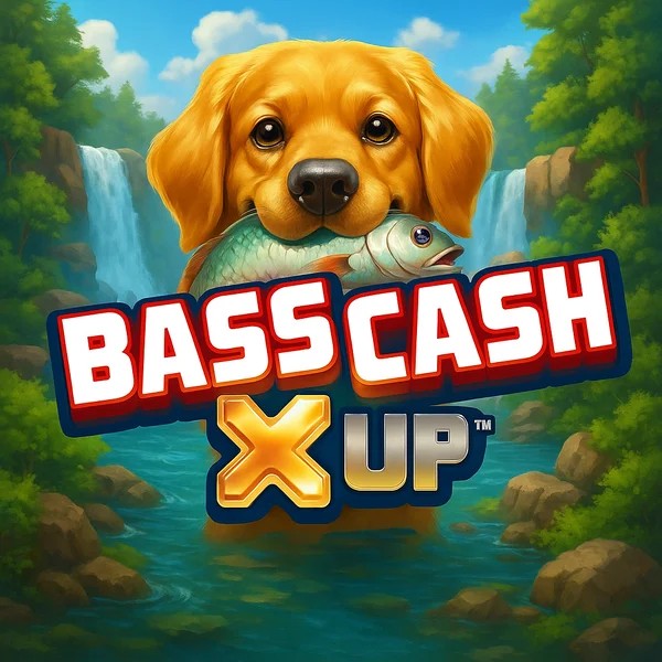 Official Slots logo: Bass Cash X UP by Alchemy Gaming at Librabet Casino