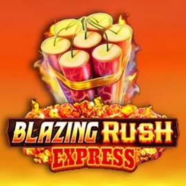 Blazing Rush Express slot logo by AreaVegas at Librabet Casino