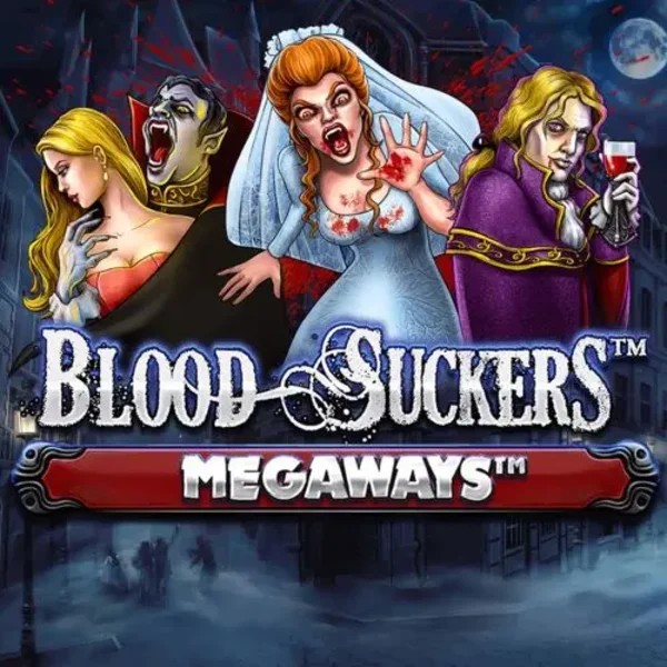 Official Slots logo: Blood Suckers Megaways by Red Tiger Gaming at Librabet Casino