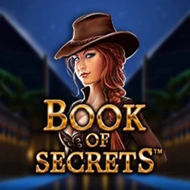 Book of Secrets logo by SYNOT Games Librabet Casino