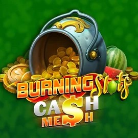 Burning Slots Cash Mesh by BF Games, showcased at labratsgonewild.com – game logo