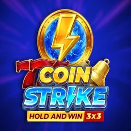 Coin Strike Hold and Win online game logo by Playson on labratsgonewild.com