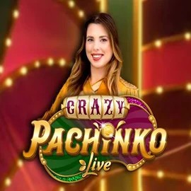 Live Casino logo of Crazy Pachinko from Evolution at Librabet Casino