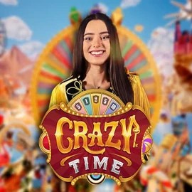 Crazy Time slot icon by Evolution, available at Librabet Casino
