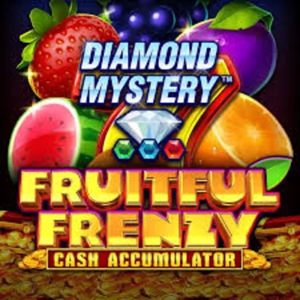 Diamond Mystery Fruitful Frenzy Cash Accumulator by Greentube, showcased at labratsgonewild.com – game logo
