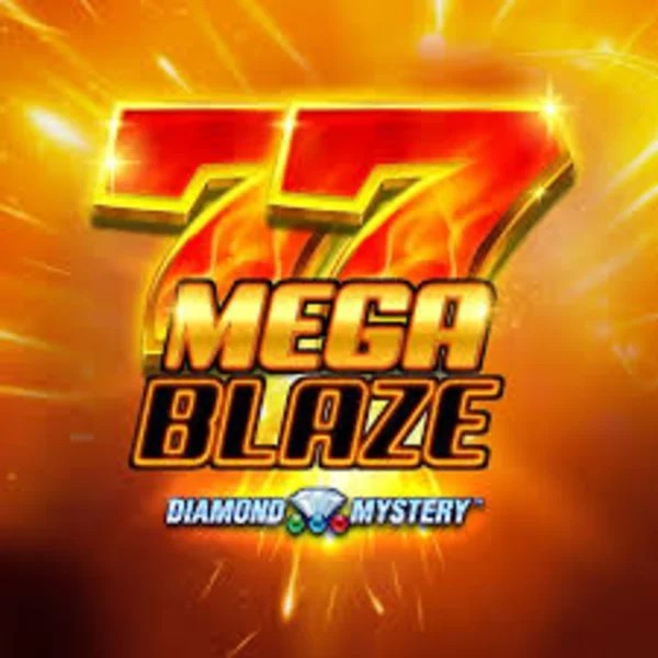 Diamond Mystery Mega Blaze slot visual from Greentube available on labratsgonewild.com