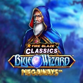 Play Fire Blaze Blue Wizard Megaways slot by Rarestone Gaming on labratsgonewild.com