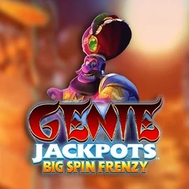 Genie Jackpots: Big Spin Frenzy logo by Blueprint Gaming at Librabet Casino