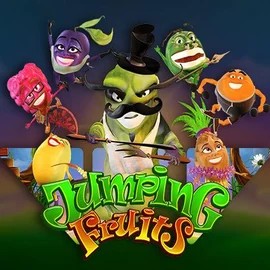 Jumping Fruits by Wazdan, showcased at labratsgonewild.com – game logo