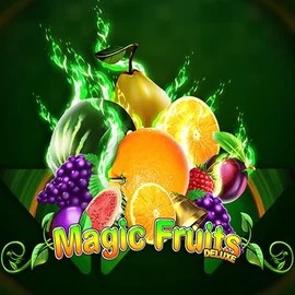 Magic Fruits Deluxe game by Wazdan – logo hosted on Librabet Casino