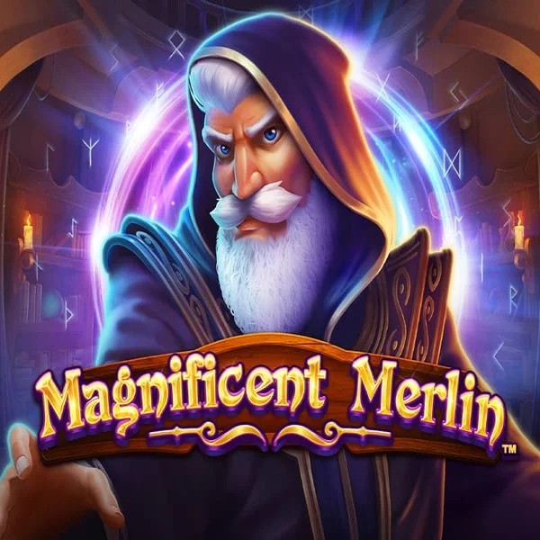 Magnificent Merlin game by Greentube – logo hosted on Librabet Casino