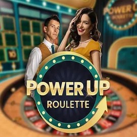 Official Live Casino logo: PowerUP Roulette by Pragmatic Play at Librabet Casino