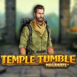 Temple Tumble Megaways by Relax Gaming, showcased at labratsgonewild.com – game logo