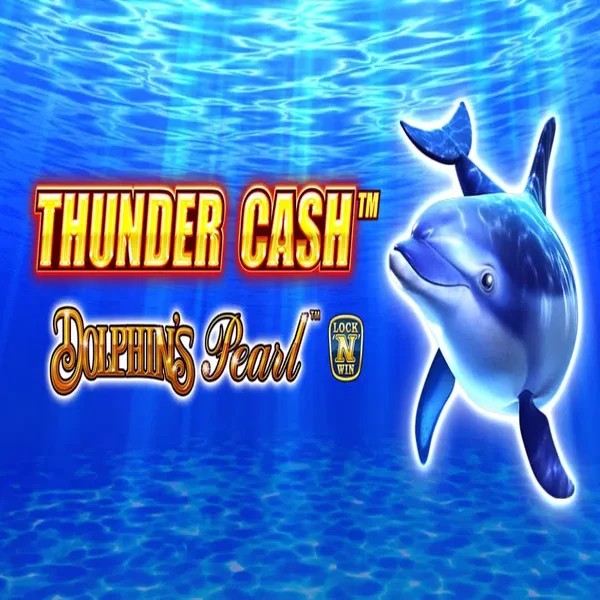 Thunder Cash Dolphins Pearl slot visual from Novomatic available on labratsgonewild.com