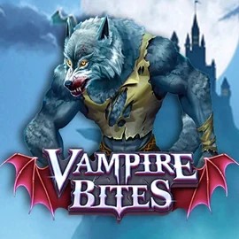 Vampire Bites online game logo by Amusnet Interactive on labratsgonewild.com